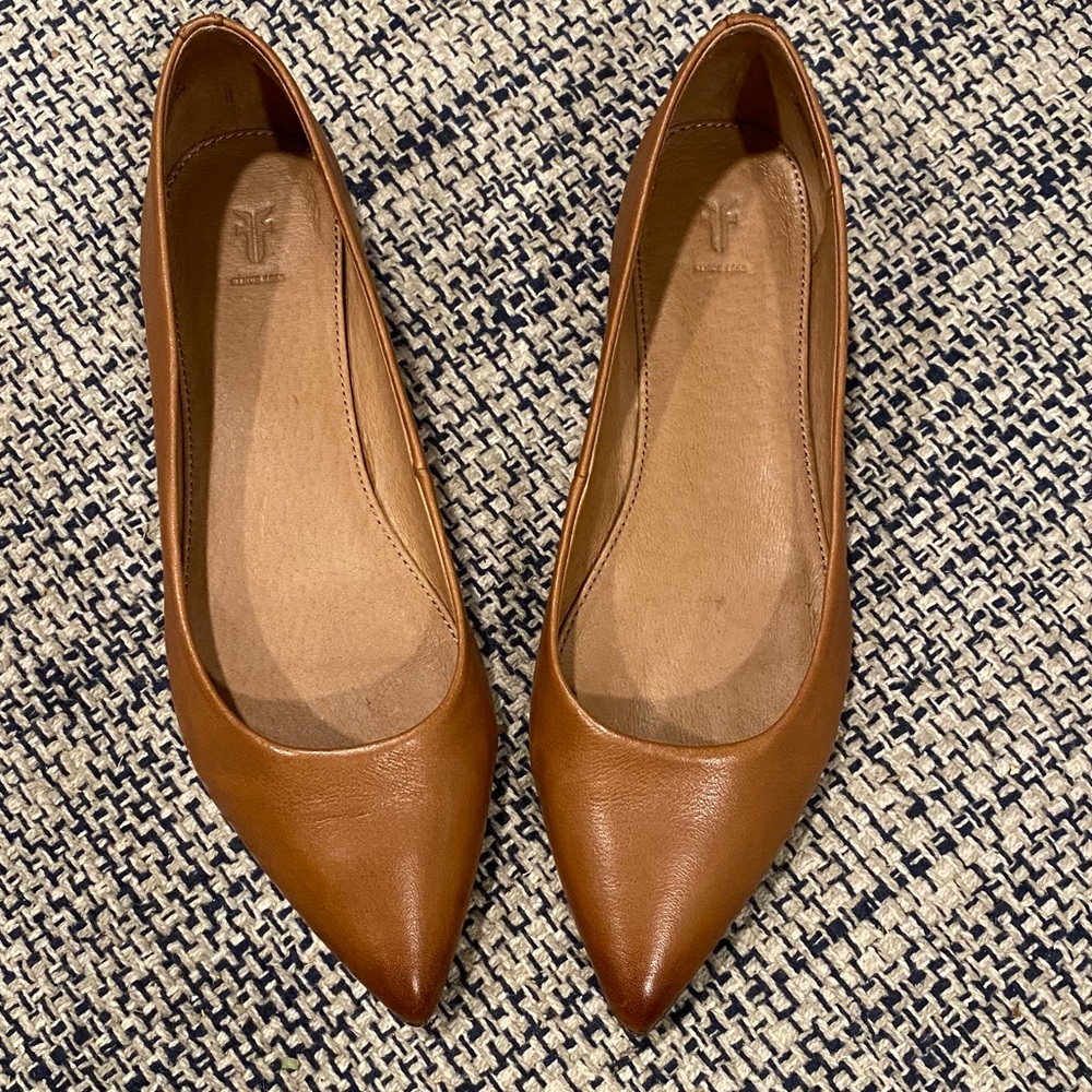 Frye Sienna Ballet leather Flats
